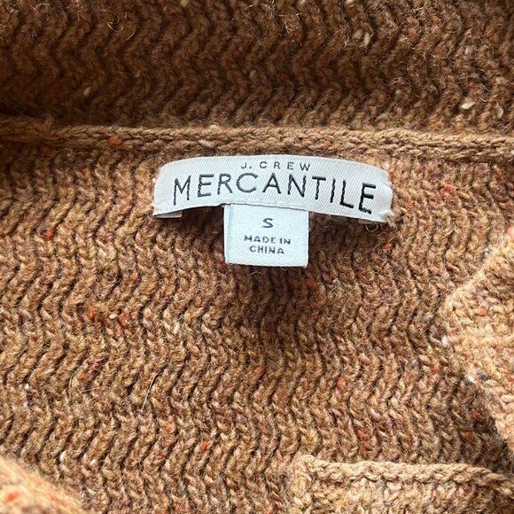 Jcrew Wool Coat Small Trench-style Tan Womens Small Classic Winter Longline Coat - Picture 2 of 8